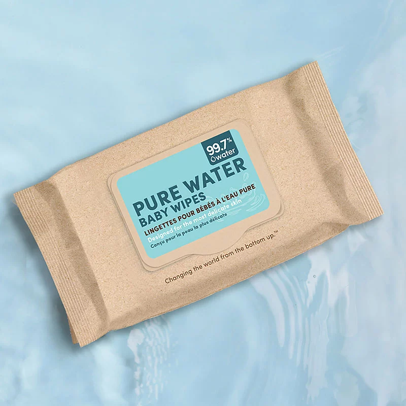 Water based baby wipes para sa mga bagong panganak