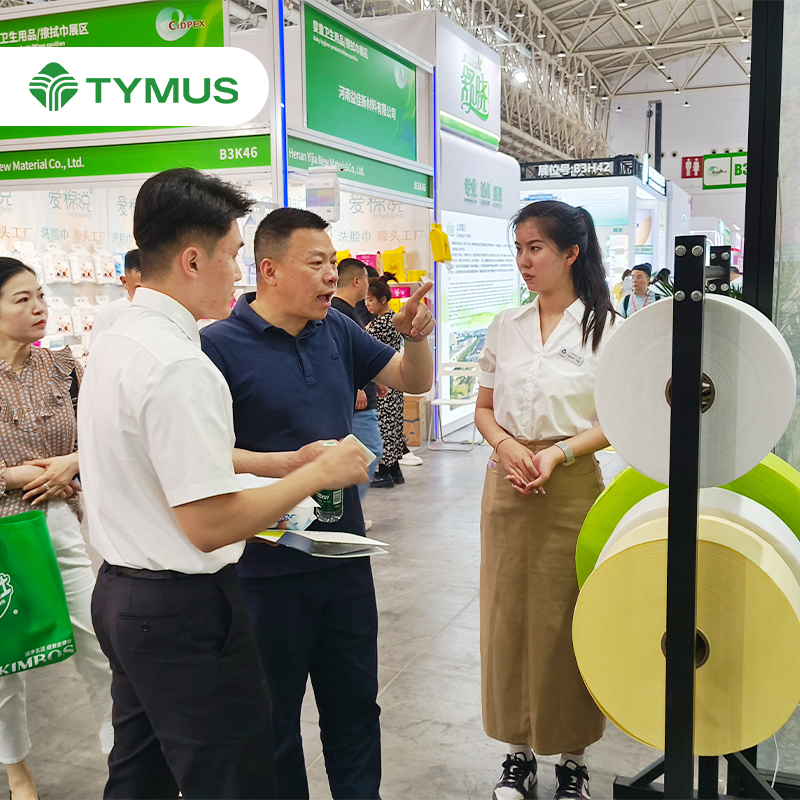 Ang Tymus Global Trade Show Matrix Shines Mixbond® Technology upang baguhin ang mga nonwovens